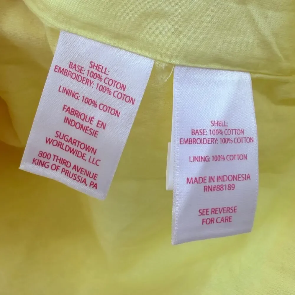 Lilly Pulitzer Katara Off-the-Shoulder Top in Yellow size XS